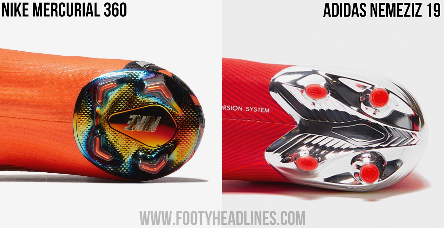 Adidas nemeziz shop vs nike mercurial